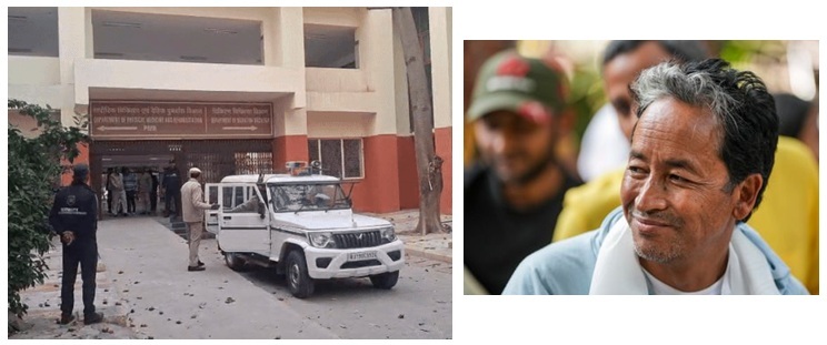 રાજસ્થાન જેલમાં બંધ સોનમ વાંગચુકને પેટમાં દુખાવાની ફરિયાદ, જોધપુરના AIIMSમાં લઈ જવામાં આવ્યા